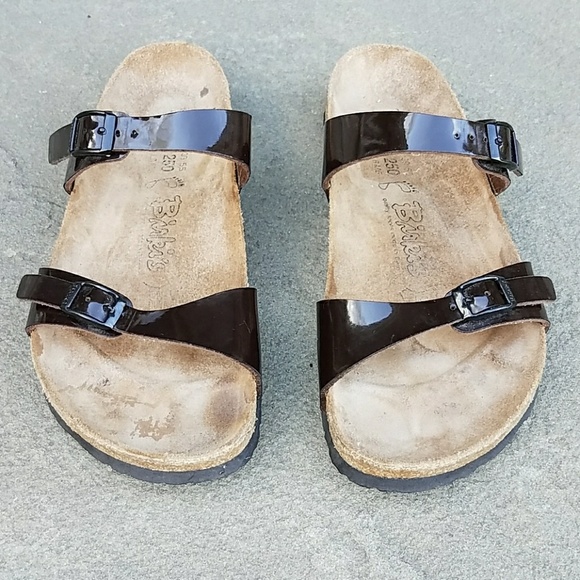 Birkenstock Shoes - Birkenstock Tahiti patent sandal
